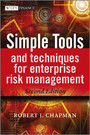 Simple Tools and Techniques for Enterprise Risk Management,