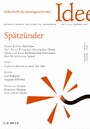 Zeitschrift für Ideengeschichte Heft XI/2 Sommer 2017 - Spätzünder