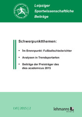 Leipziger Sportwissenschaftliche Beiträge - Jahrgang 56 (2015) Heft 2