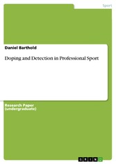 Doping and Detection in Professional Sport