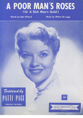 A Poor Man's Roses (or a Rich Man's Gold) - performed by Patsy Cline and many other artists, Popular Standard, Single Songbook